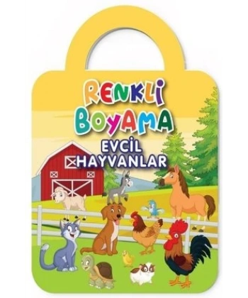 Renkli Boyama - Evcil Hayvanlar