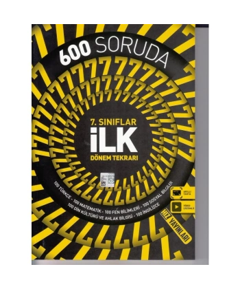 7. Sınıf 600 Soruda İlk Dönem Tekrarı