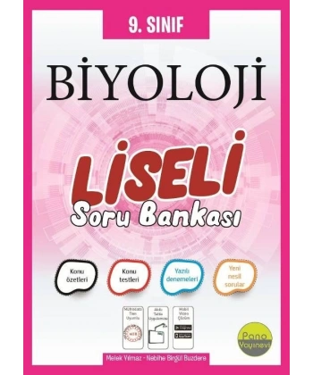 9. Sınıf Biyoloji Liseli Soru Bankası