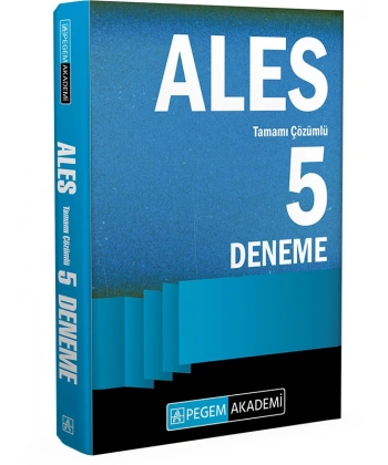 2024 Ales Tamamı Çözümlü 5 Deneme