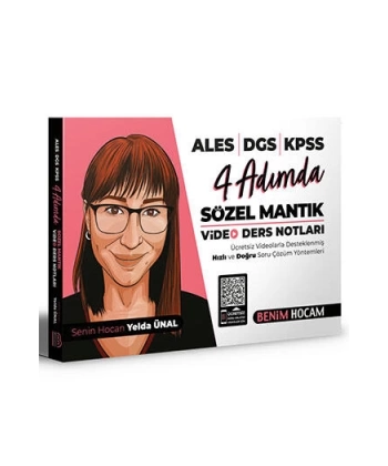 2022 KPSS ALES DGS 4 Adımda Sözel Mantık Video Ders Notları