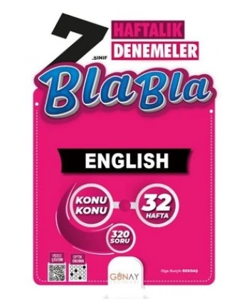 Günay 7 İngilizce Bla Bla Deneme