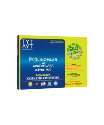 TYT-AYT Matematik Fasikülleri - Polinomlar ve Çarpanlara Ayırma Eko Tonguç Akademi Yayınları
