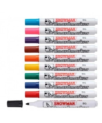 Snowman Tahta Kalemi