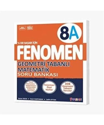 Fenomen 8. Sınıf Geometri Tabanlı Matematik (A) Soru Bankası