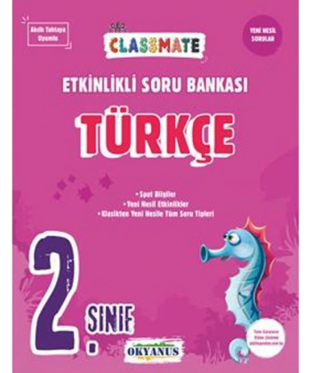 2. Sınıf Türkçe Etkinlikli Soru Bankası