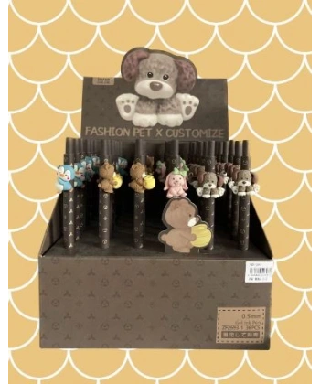 Hayvan Figürlü Jel Kalem 0.5mm