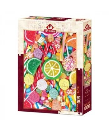 Renkli Şekerler 500 Parça Puzzle