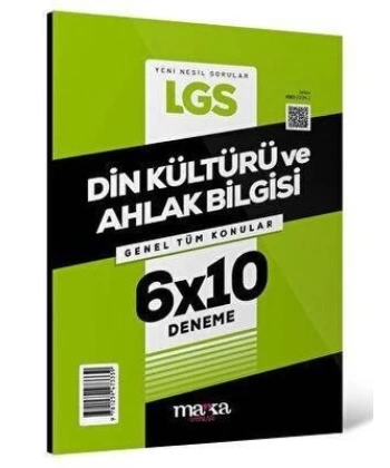 2025 LGS Genel Tüm Konular Din Kültürü ve Ahlak Bilgisi 6 Deneme