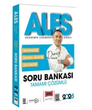 Yargı Yayınları 2026 ALES Matematik Tamamı Çözümlü Soru Bankası