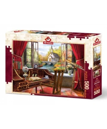 Çalışma Manzaram 500 Parça Puzzle