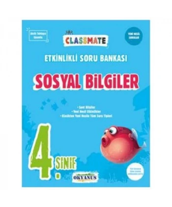 4. Sınıf Classmate Sosyal Bilgiler Etkinlikli Soru Bankası