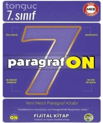 7. Sınıf ParagrafON Soru Bankası Tonguç Akademi