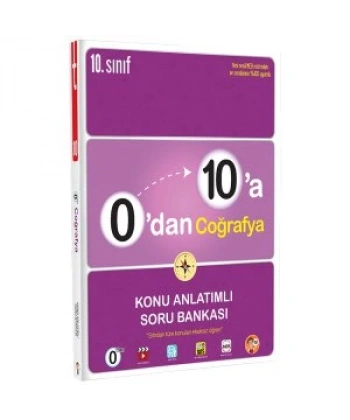0dan 10a Coğrafya Konu Anlatımlı Soru Bankası Tonguç Akademi