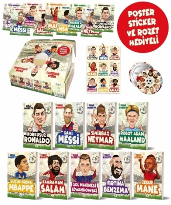 Efsane Futbolcular Set (9 Kitap)