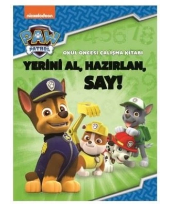 Paw Patrol Okul Öncesi Çalışma Kitabı