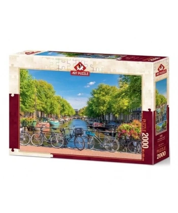 Amsterdam Kanalı 2000 Parça Puzzle