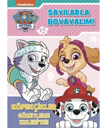 Paw Patrol Sayılarla Boyayalım