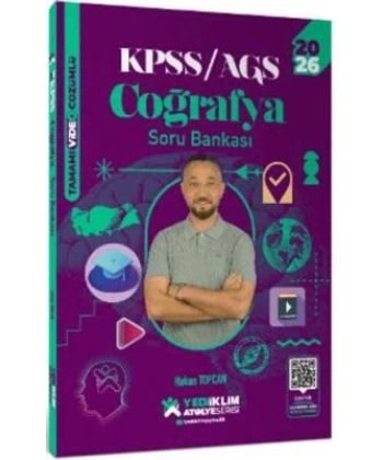 2026 KPSS Coğrafya Atölye Soru Bankası Çözümlü