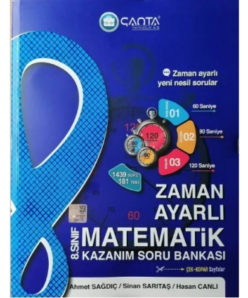 8.Sınıf Matematik Zaman Ayarlı Kazanım Soru Bankası