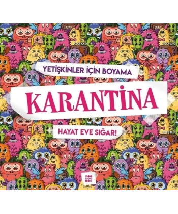 Karantina - Mandala (Yetişkinler İçin Boyama)