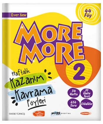 2. Sınıf More and More English Haftalık Kazanım Kavrama Föyleri
