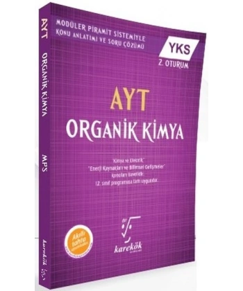 AYT Organik Kimya Konu Anlatım Ve Soru Çözümü YKS 2. Oturum