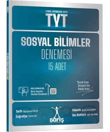 TYT Sosyal Bilimler Denemesi 15 Adet