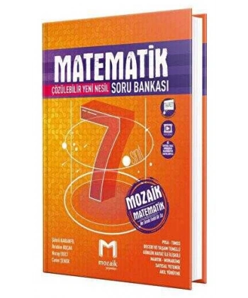 7.Sınıf Mozaik Soru Bankası Matematik - 2024