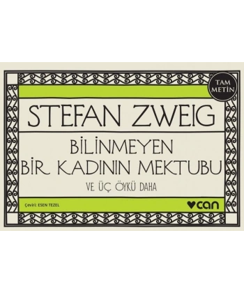 BİLİNMEYEN BİR KADININ MEKTUBU VE ÜÇ ÖYKÜ DAHA MİNİ KİTAP