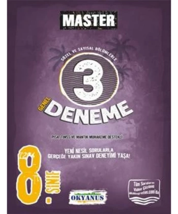 8. Sınıf LGS Master 3 Genel Deneme