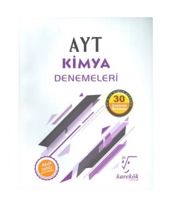 AYT Kimya Denemeleri