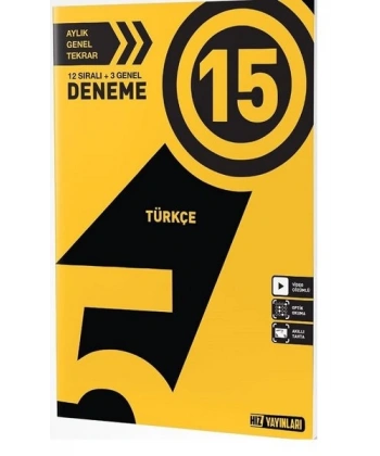 5. Sınıf Türkçe 15li Deneme