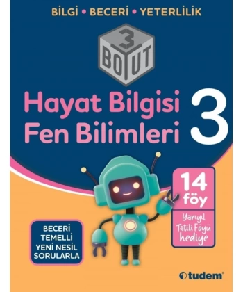 3. Sınıf Hayat Bilgisi Fen Bilimleri 3 Boyut 14 Föy Tudem Yayınları