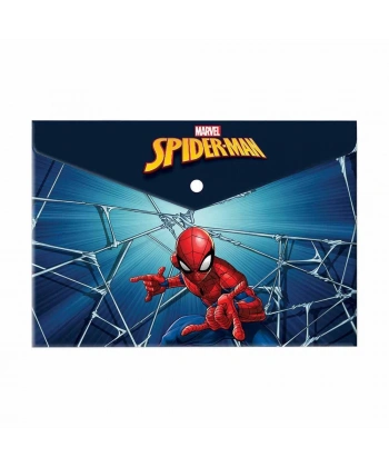 Spider-Man A4 Çıtçıtlı Dosya (Plastik)