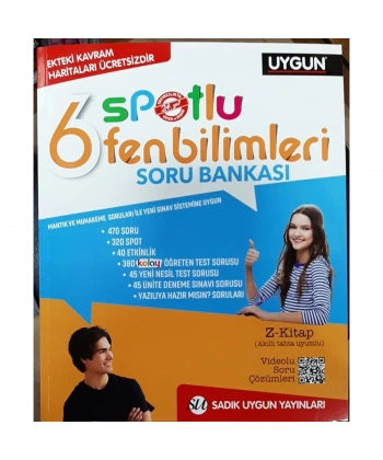 6. Sınıf Spotlu Fen Bilimleri Soru Bankası