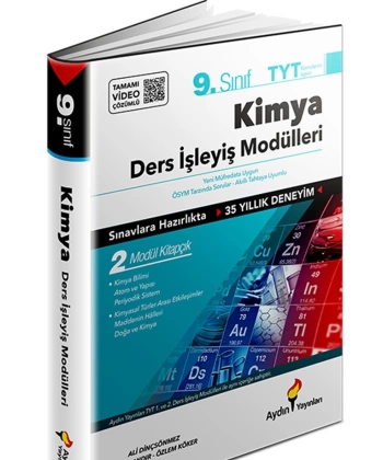 2021 9. Sınıf Kimya Ders İşleyiş Modülleri Set Tamamı Video Çözümlü