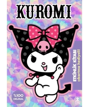 Kuromi Etkinlik Kitabı - Çıkartma Hediyeli