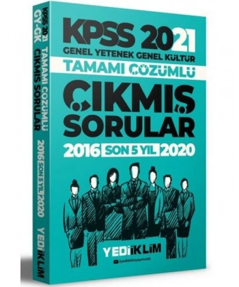 2021 KPSS GY-GK Tamamı Çözümlü Son 5 Yıl Çıkmış Sorular
