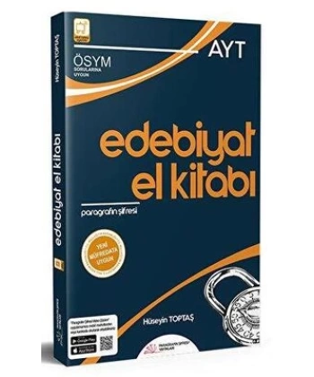 Paragrafın Şifresi Yayınları AYT Edebiyat El Kitabı