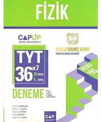 Çap Up Tyt Deneme Fizik 30*6 - 2023