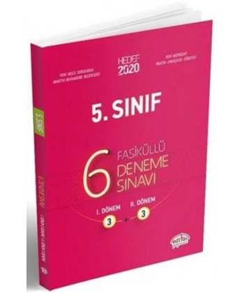 5. Sınıf 6 Fasiküllü Deneme Sınavı