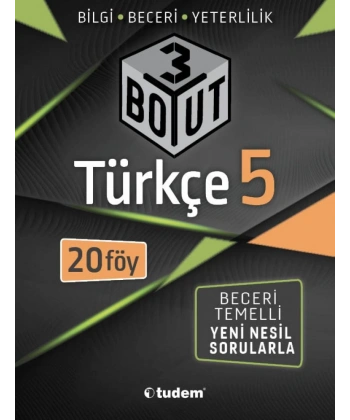 5. Sınıf Türkçe 3 Boyut