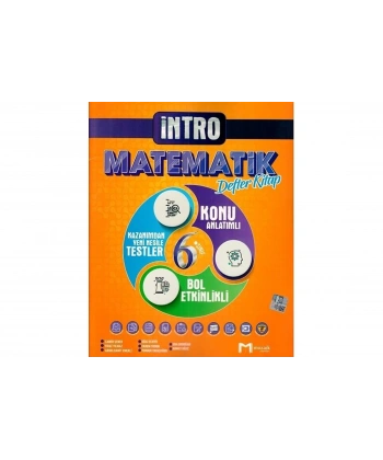 6. Sınıf Matematik İntro Defter Kitap