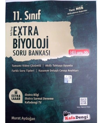 11. Sınıf Extra Biyoloji Soru Bankası