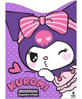 Kuromi - Çıkartmalı Boyama Kitabı