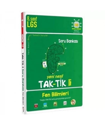 8. Sınıf Fen Bilimleri Taktikli Soru Bankası