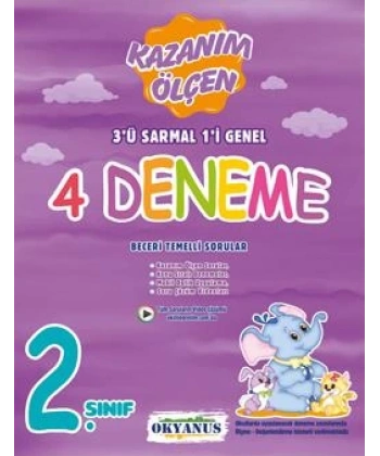 2. Sınıf Kazanım Ölçen 4 Deneme