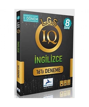 8.Sınıf İngilizce 16lı Deneme 1.Dönem Konuları