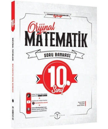 Orijinal Yayınları 10. Sınıf Orijinal Matematik Soru Bankası